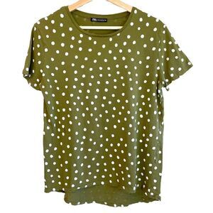 Zara Polka Dot Top
